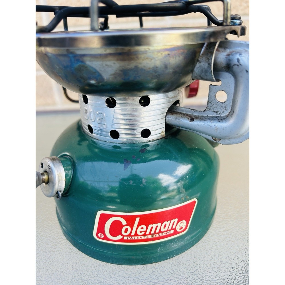 Coleman 502 Sportster 1-66 Stove Sunshine of the Night Green Gas Camping Stove - Picture 2 of 14